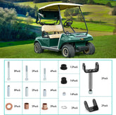 10L0L Golf Cart Front and Rear End Repair Kit fit Club Car DS 1992-Up Gas & Electric Models